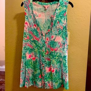 Beautiful Lilly Pulitzer sleeveless top